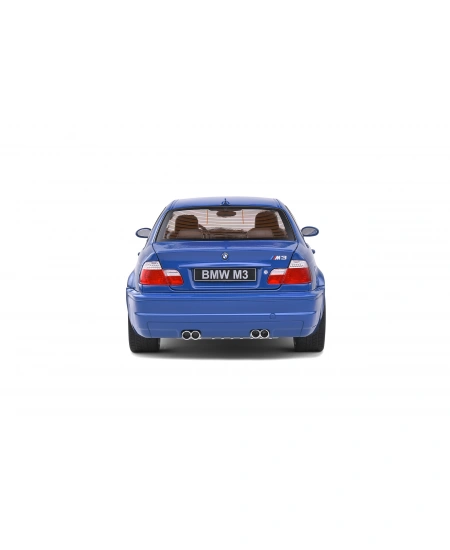 SOLİDO 1/18 BMW E46 M3 - LAGUNA BLUE - 2000