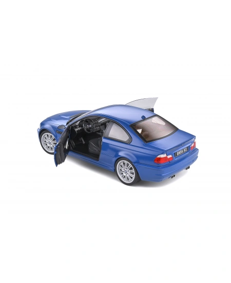 SOLİDO 1/18 BMW E46 M3 - LAGUNA BLUE - 2000