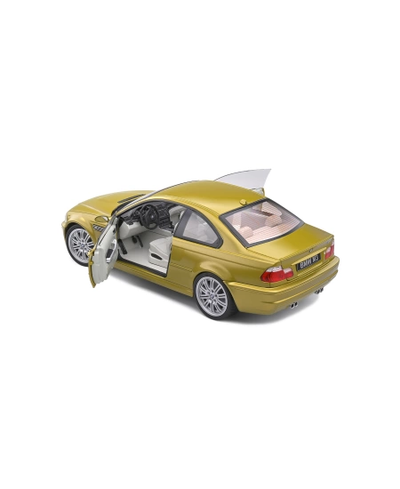 SOLİDO 1/18 BMW E46 M3 - PHOENIX YELLOW - 2000