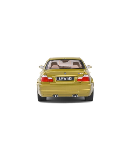 SOLİDO 1/18 BMW E46 M3 - PHOENIX YELLOW - 2000
