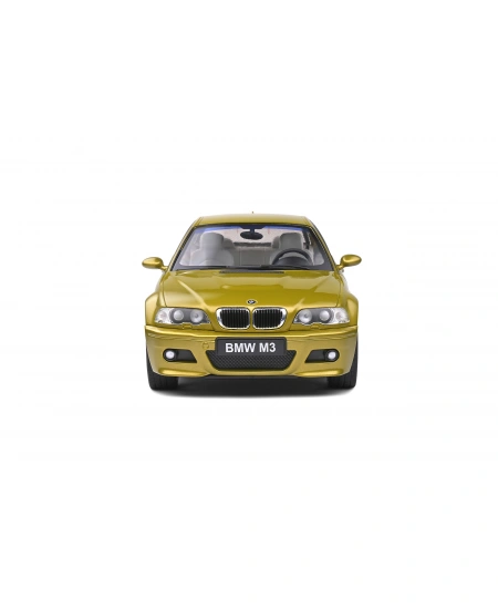 SOLİDO 1/18 BMW E46 M3 - PHOENIX YELLOW - 2000