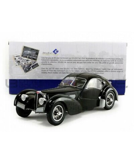 SLD BUGATTI TYPE 57 SC ATLANTIC - BLACK - 1937