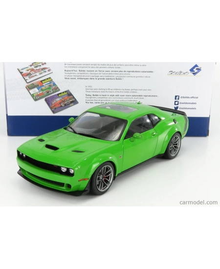 SOLİDO 1/18 DODGE CHALLENGER SCAT PACK WIDEBODY