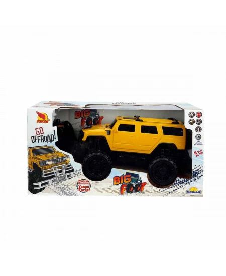 SNMN R/C 1/14 F/F ARABA BIG FOOT HUMMER IŞIKLI 6V.