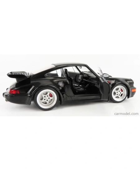 SOLİDO 1/18 PORSCHE 911 (964) TURBO 3.6 BLACK 1993