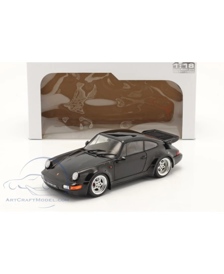 SOLİDO 1/18 PORSCHE 911 (964) TURBO 3.6 BLACK 1993