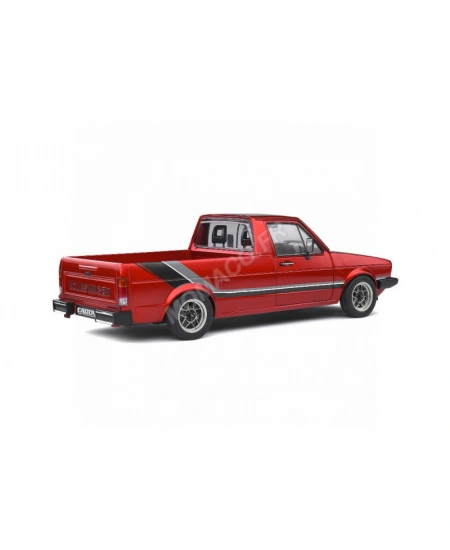 SOLİDO 1/18 VOLKSWAGEN CADDY MK.1 RED CUSTOM 1982