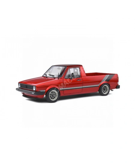 SOLİDO 1/18 VOLKSWAGEN CADDY MK.1 RED CUSTOM 1982