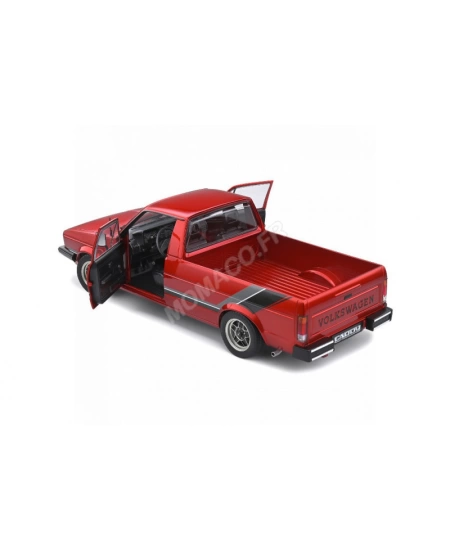SOLİDO 1/18 VOLKSWAGEN CADDY MK.1 RED CUSTOM 1982