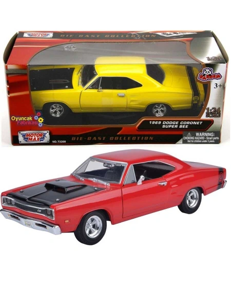 MOTOR MAX 1/24 1969 DODGE CORONET SUPER BEE