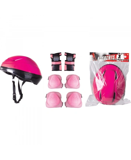 FRKN KASK DİZLİK VE DİRSEKLİK SETİ PEMBE