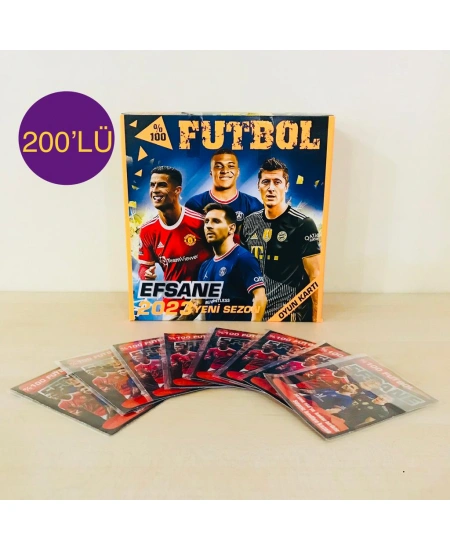 2023 FUTBOL KART 200 ADET