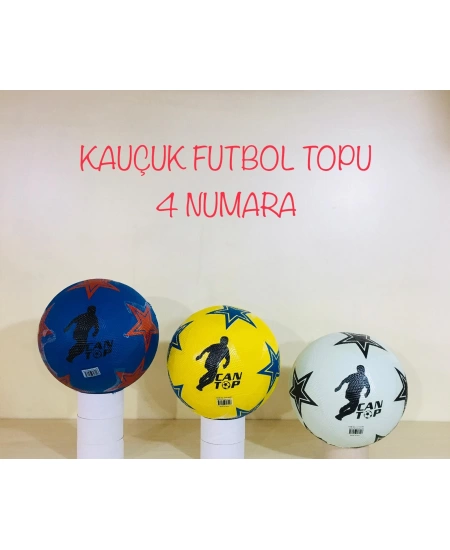 KAUÇUKLU FUTBOL TOPU NO:4