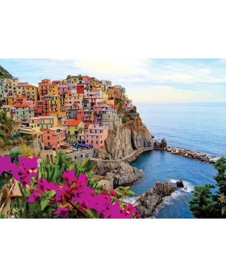 KS GAMES 1000 PARÇA PUZZLE VILLAGE OF MANAROLA CINGUE