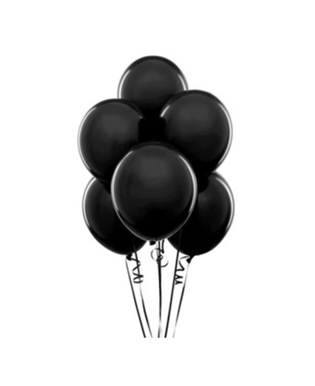 ND BALON DÜZ RENK SİYAH 100LÜ