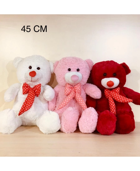 OTR PELUŞ KURDELALI KÜÇÜK AYI