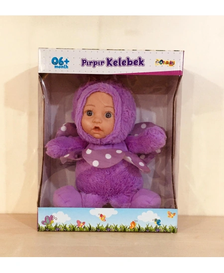 OTR PELUŞ PIRPIR KELEBEK BEBEK