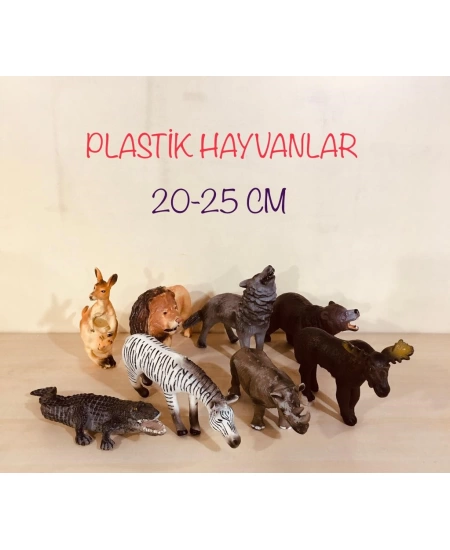ŞRN SESLİ PLASTİK HAYVAN