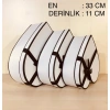 ND 3 LÜ SET BEYAZ KALP KUTU
