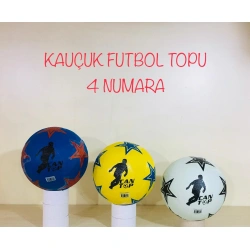 KAUÇUKLU FUTBOL TOPU NO:4