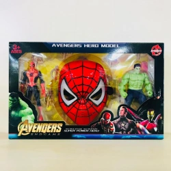 KUTULU IŞIKLI MASKELİ KARAKTER