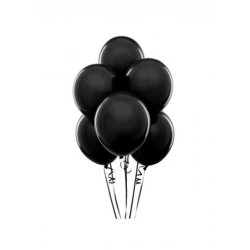 ND BALON DÜZ RENK SİYAH 100LÜ