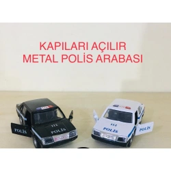 POLİS ARABASI KAPILARI AÇILIR METAL ÇEK BIRAK