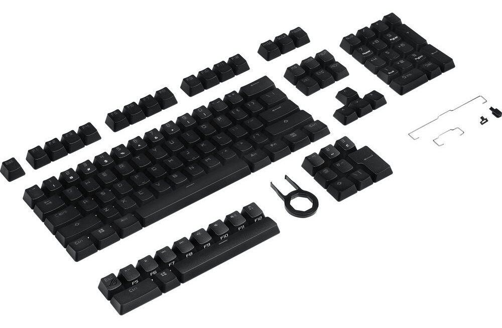ROG PBT Doubleshot Keycap Set for ROG NX Switches ROG PBT Doubleshot Keycap Set for ROG NX Switches