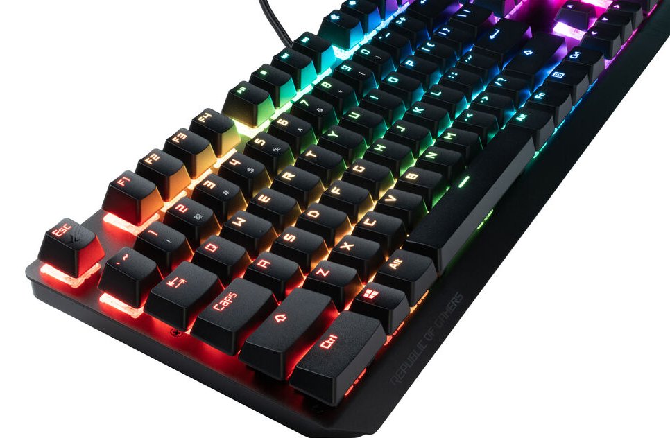 ROG PBT Doubleshot Keycap Set for ROG NX Switches ROG PBT Doubleshot Keycap Set for ROG NX Switches