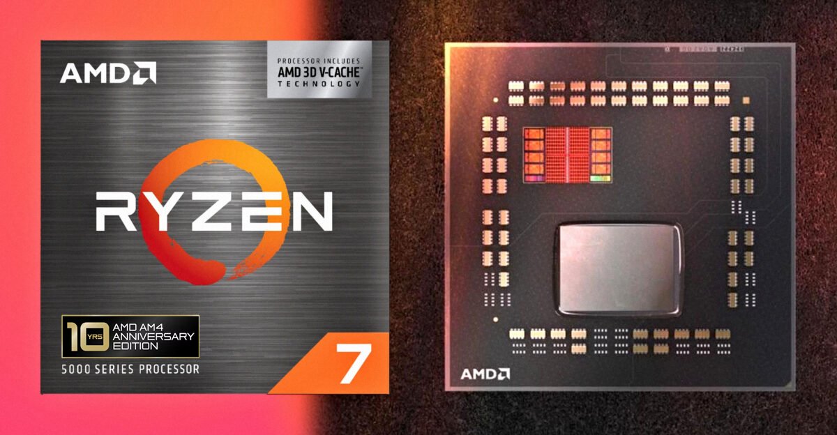 AMD RYZEN 5800X3D 10TH EDITION