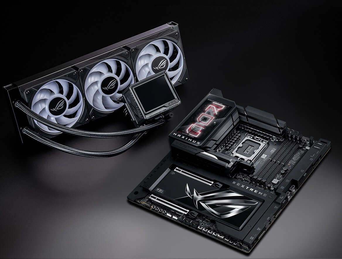 ASUS ROG Ryujin III 360 ARGB Extreme Tasarım ve Anakart