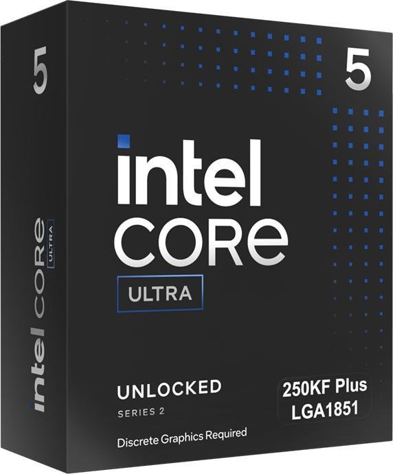 Intel Core Ultra 5 250KF PLUS Kutu Tasarımı