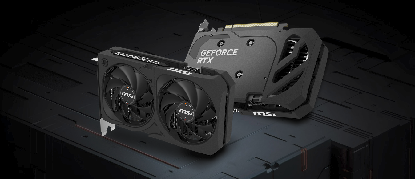 MSI GeForce RTX 5060 8G SHADOW 2X OC Ekran Kartı Tasarımı