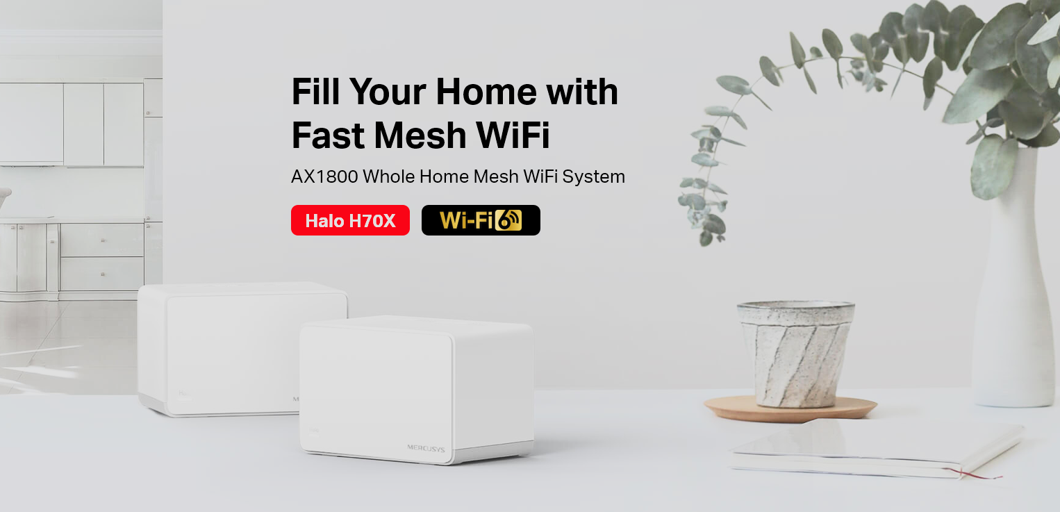 TP-Link Mercusys Halo H70X İkili Paket