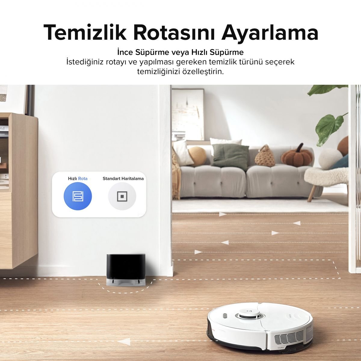 Roborock S8 Sonic Temizlik Özelleştirme