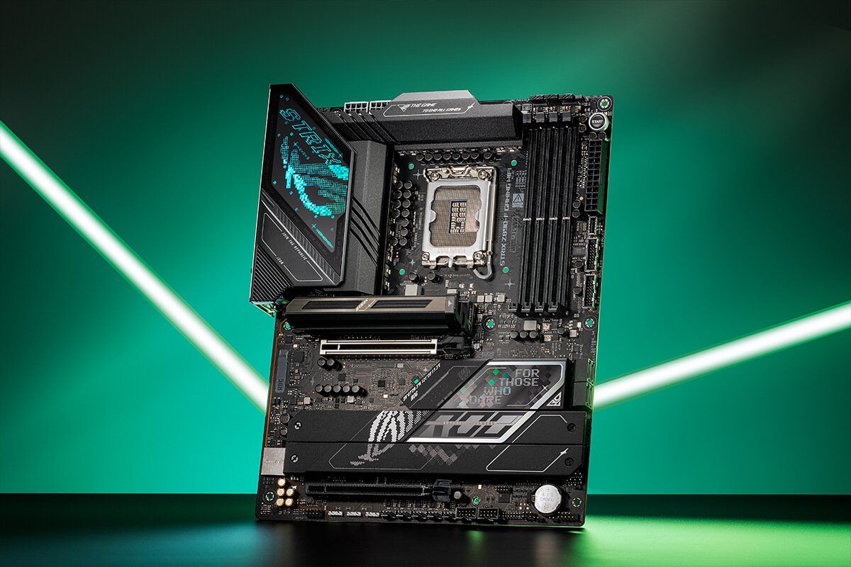 ASUS ROG STRIX Z890-F GAMING WIFI Anakart Tasarım