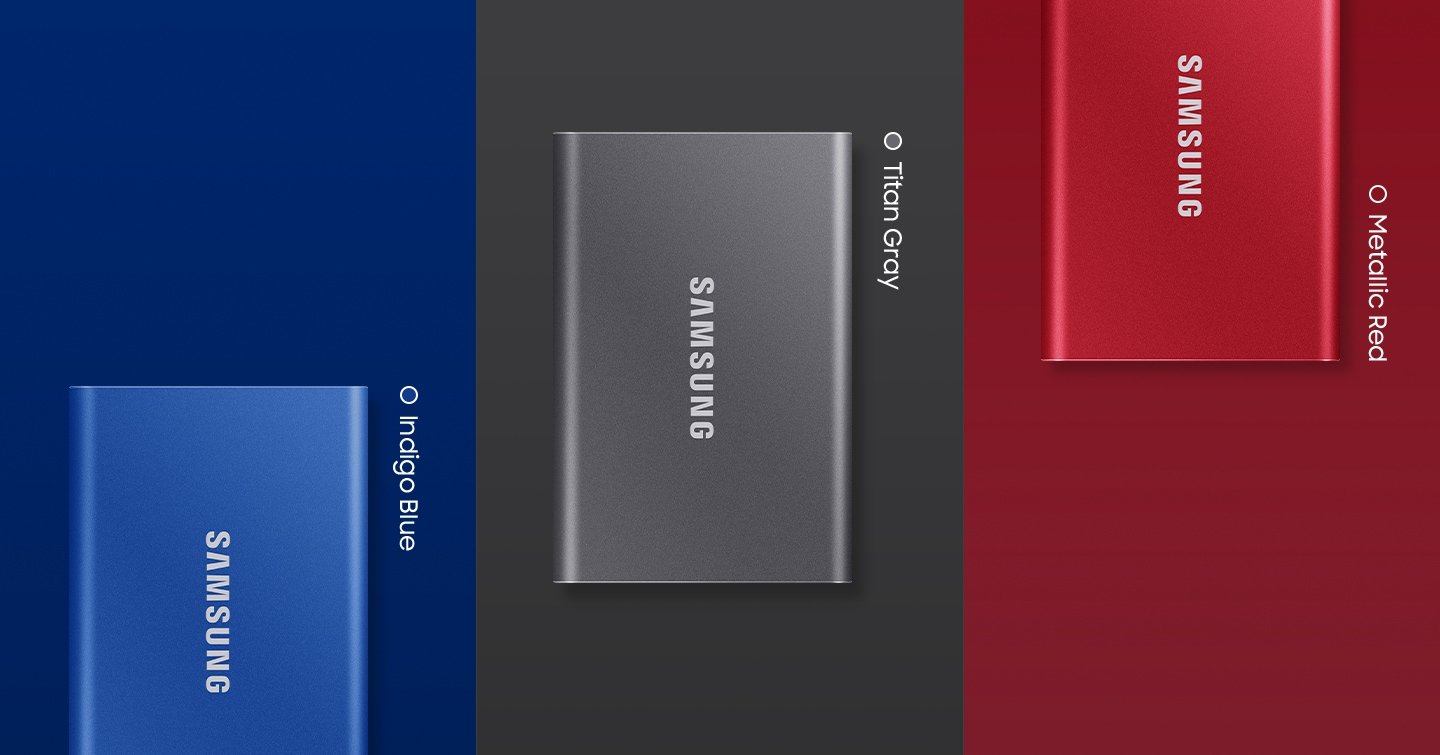 Samsung T7 Renk Seçenekleri