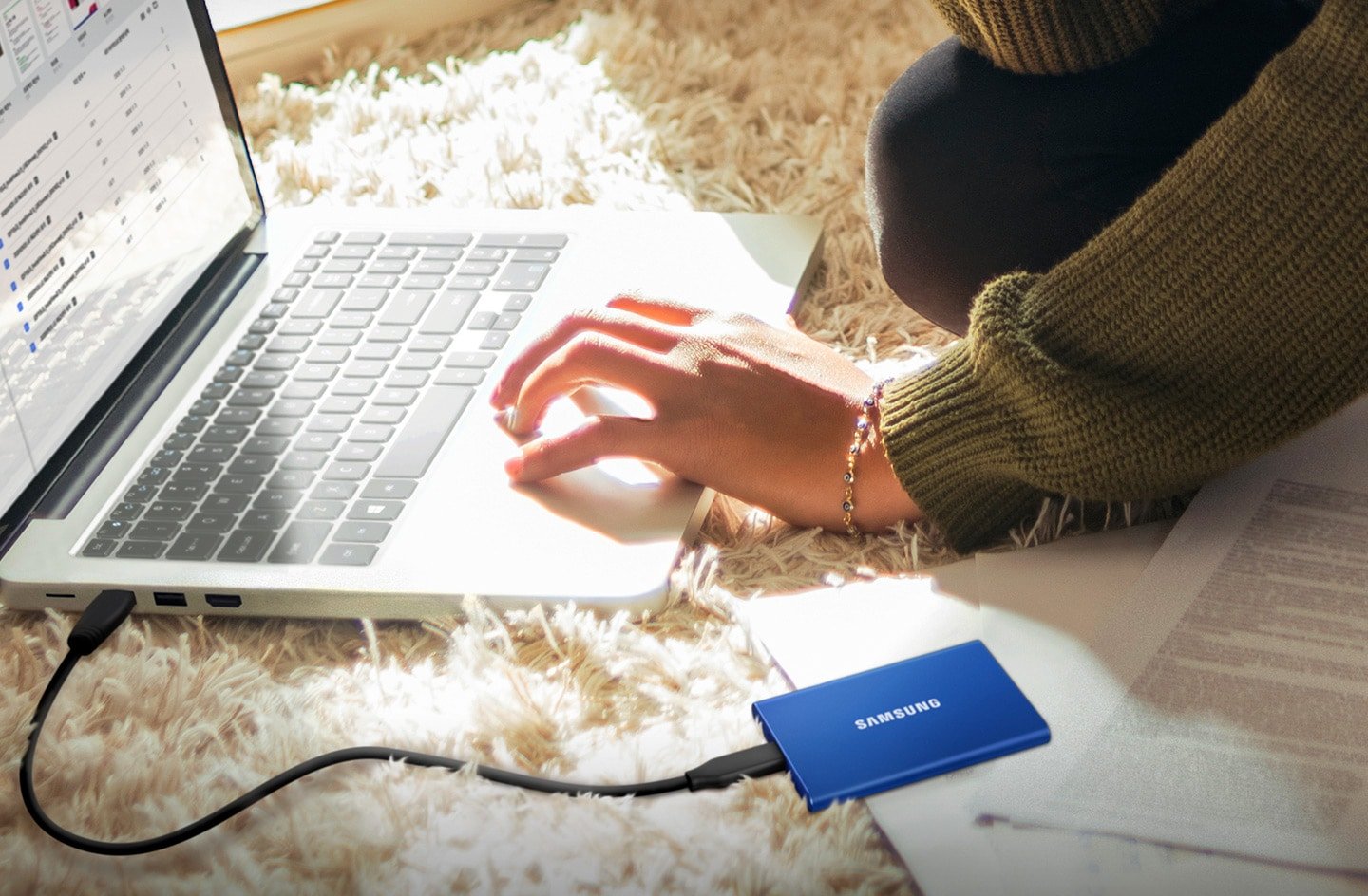 Samsung T7 Taşınabilir SSD 2TB