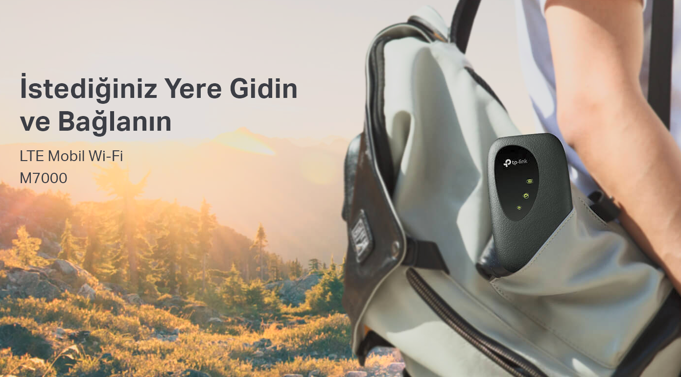 TP-Link M7000 4G LTE Mobil Wi-Fi Görünüm