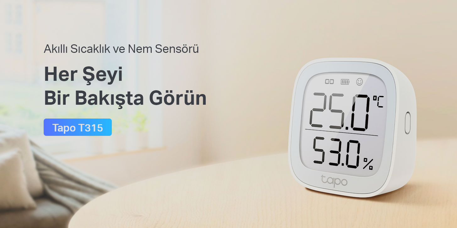 TP-Link Tapo T315 Sıcaklık ve Nem Monitörü