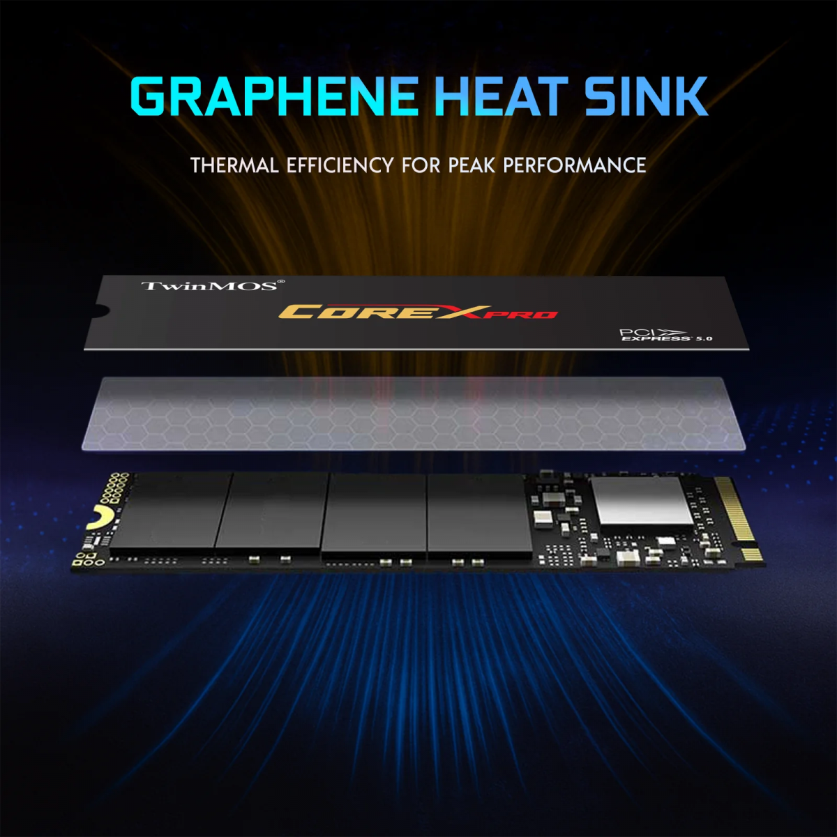 TwinMOS CoreX Pro Graphene Heatsink