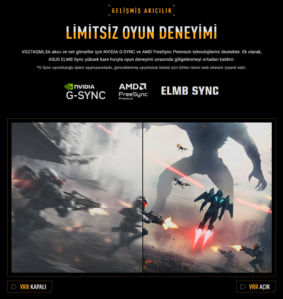 VG27AQML5A Akıcılık