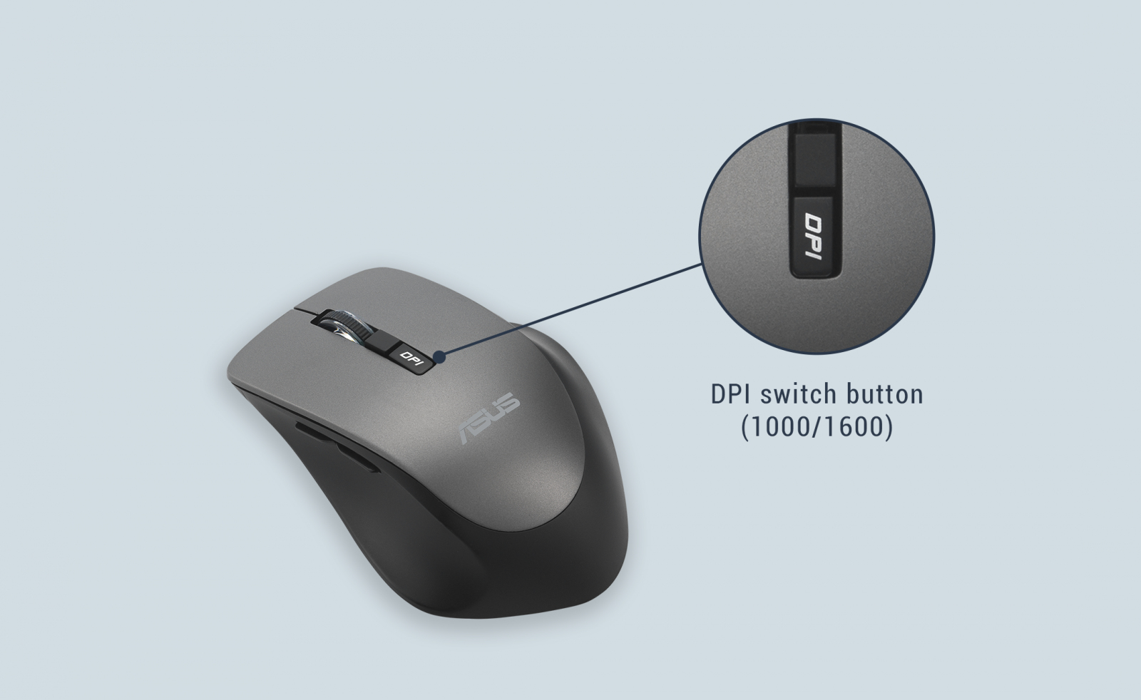WT425 DPI Switch butonu