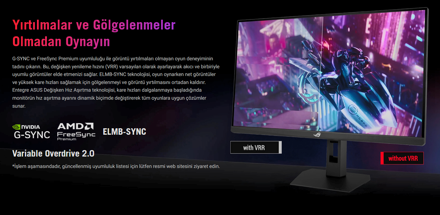 XG27ACSR G-Sync, FreeSync, ELMB-Sync