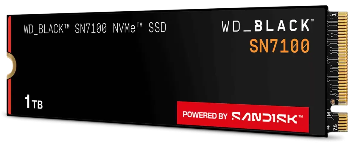 WD BLACK SN7100 NVMe SSD Ön Görünüm