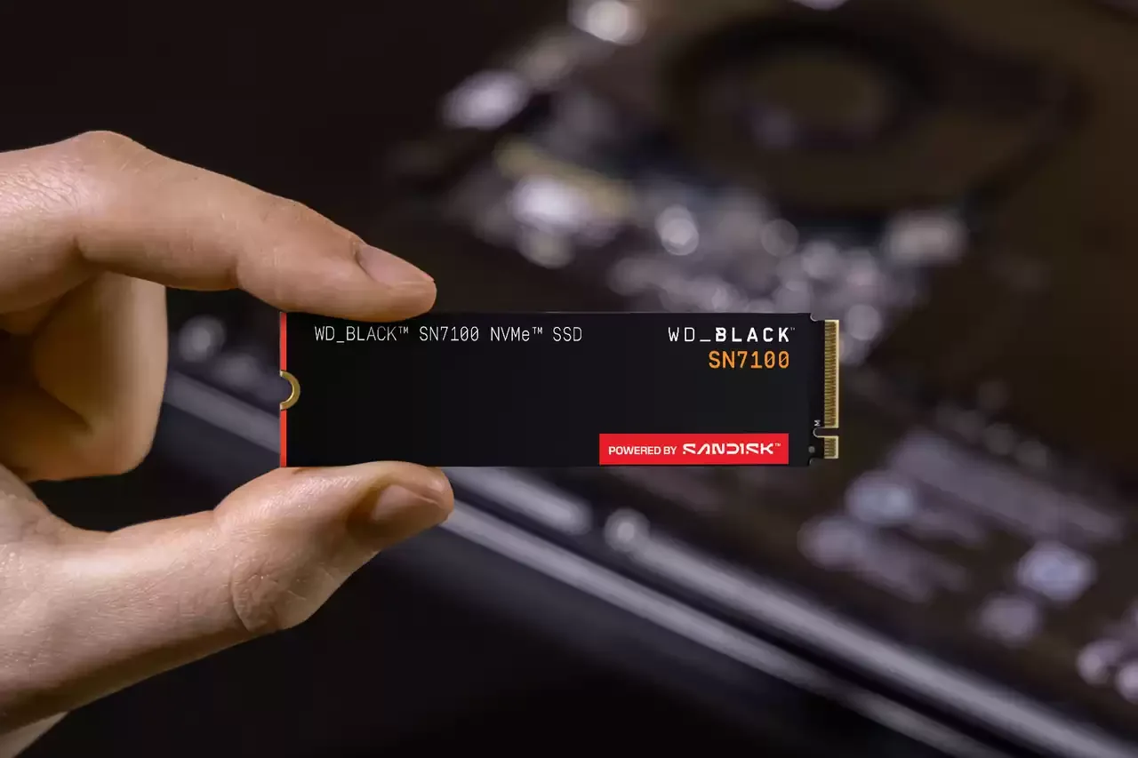 WD BLACK SN7100 Performans Odaklı Tasarım