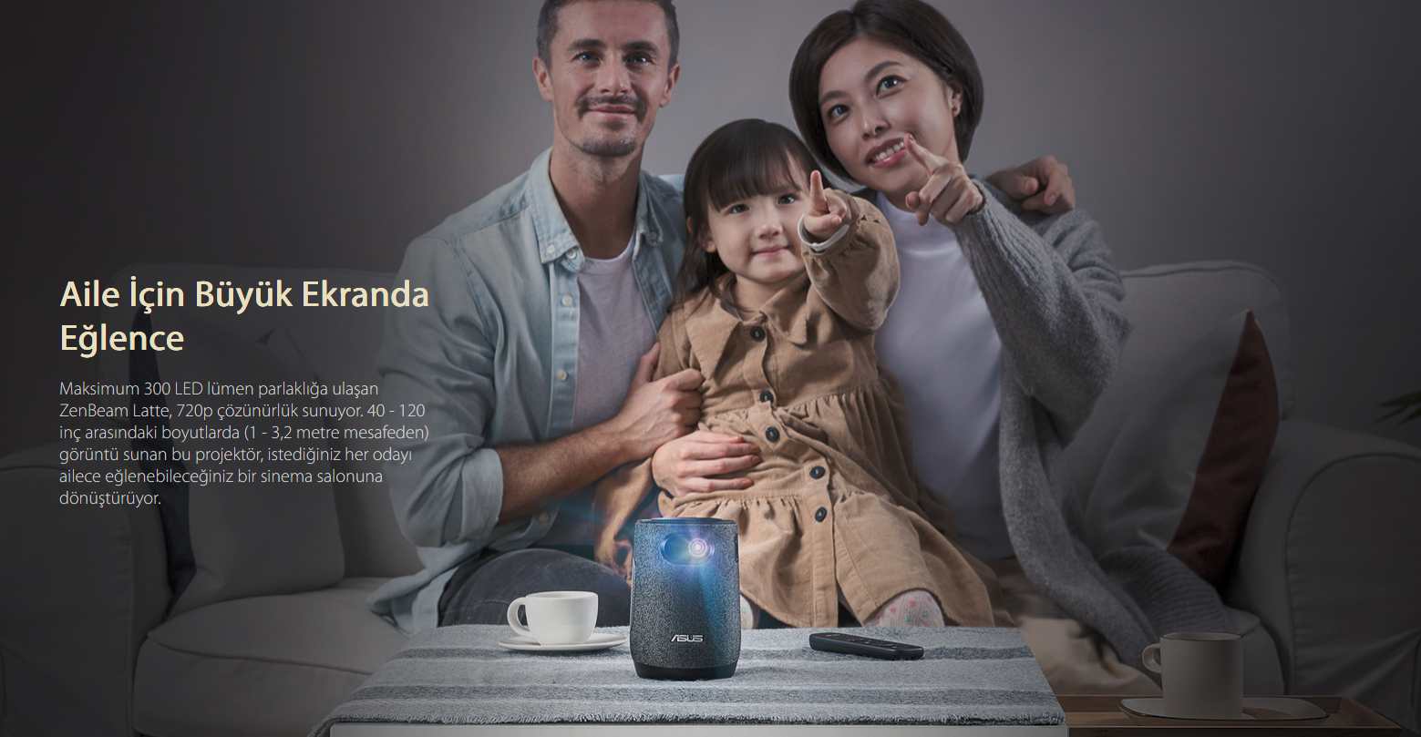 ASUS ZenBeam Latte L1 Evde Sinema
