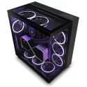 H9 Elite (2024) Dual-Chamber Mid-Tower Airflow ATX Bilgisayar Kasası