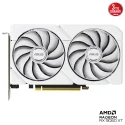 ASUS Dual RX9060 XT White 16GB GDDR6 128 Bit AMD Radeon FSR 4 Beyaz Ekran Kartı