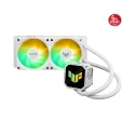 ASUS TUF Gaming LC III 240 ARGB White Edition Aura Sync Intel LGA1851-1700 ve AMD AM5 Destekli 240mm Beyaz İşlemci Sıvı Soğutucu